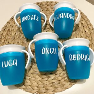 Vasos para bebes personalizados